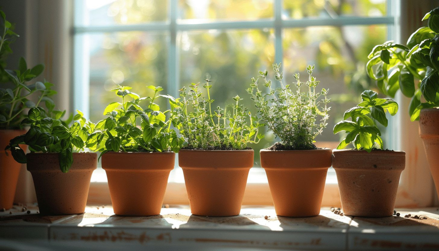 Cultiver des herbes aromatiques à l'intérieur toute l'année techniques et conseils