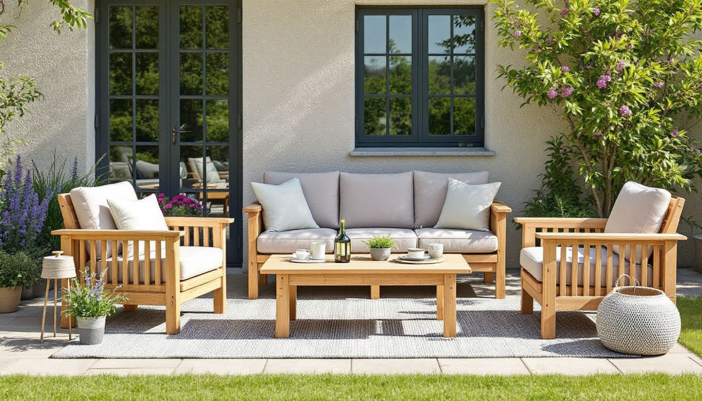 Les avantages des salons de jardin encastrables