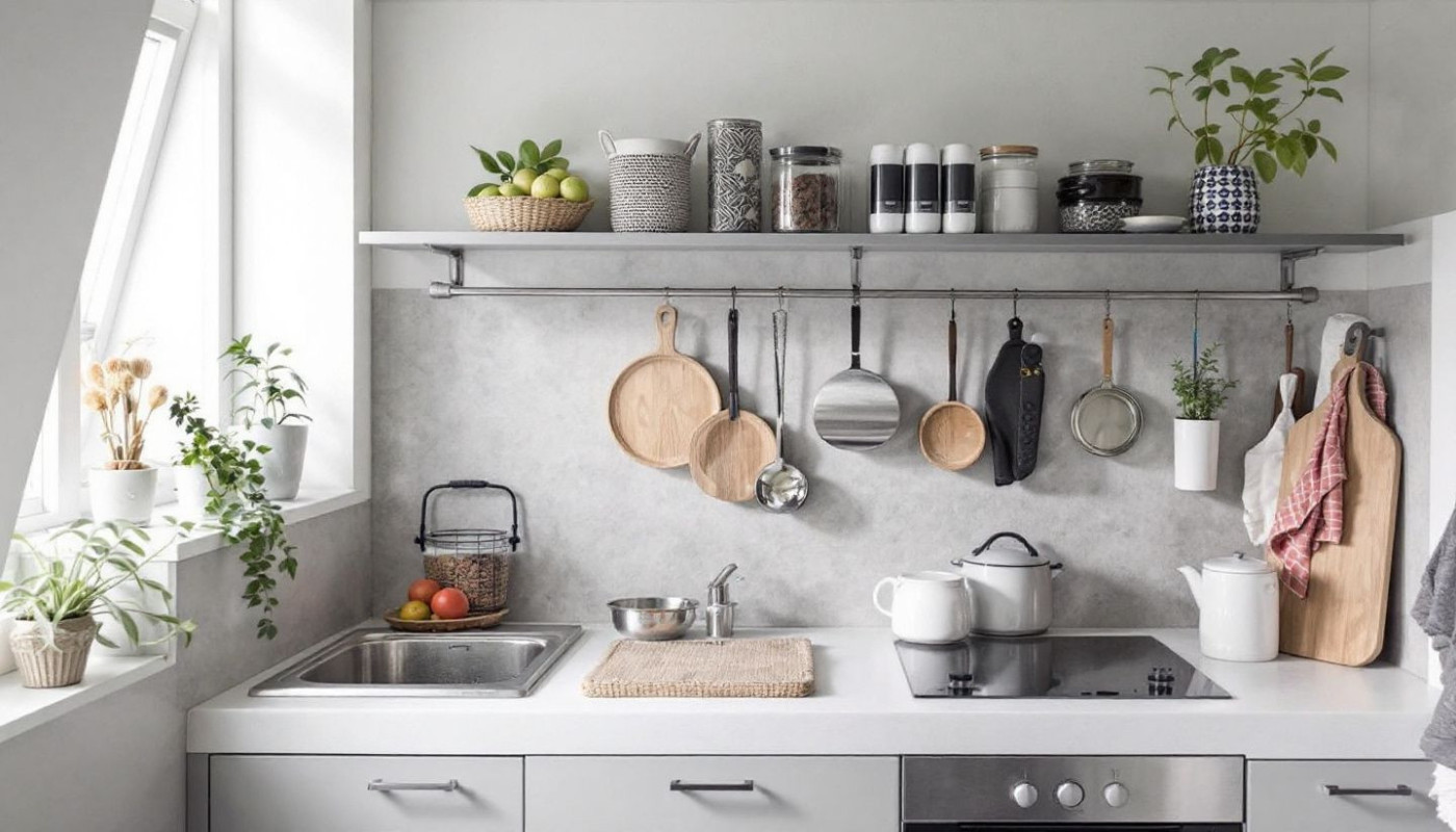 Maximiser l'espace de rangement dans une petite cuisine
